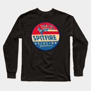 Spitfire Aviation Fuel Long Sleeve T-Shirt